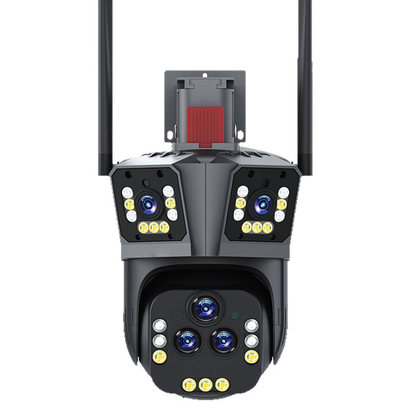 IPC360 cámara de monitoreo de zoom 20x de tres imágenes de alta definición visión nocturna panorámica teléfono móvil inalámbrico remoto modelo de enchufe