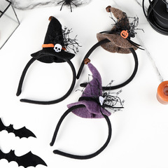 国境を越えたハロウィーン装飾品ハロウィーンパーティー魔女カチューシャ髪飾りお化けパーティー装飾用品
