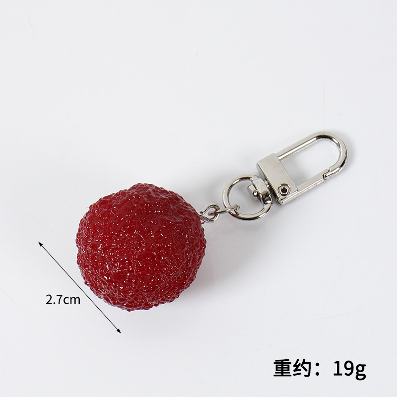 イチゴのスイカのリンゴのみかんのバナナのライチのキーホルダーのアイデアをシミュレーションします。|undefined