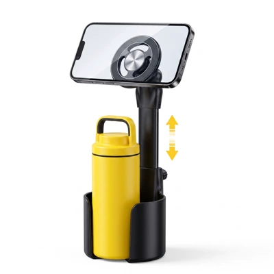 car cup holder with retractable: Car phone holder