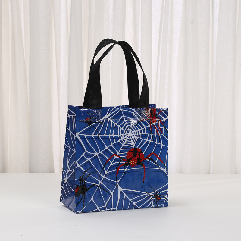 現物スパイダーテーマレジ袋スパイダープリント包装袋不織布手提げ袋パーティーギフト袋キャンディー|undefined