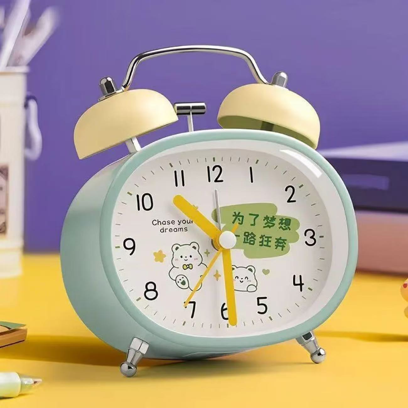 Powerful Wake-Up Alarm Clock for Those Who Have Difficulty Getting Up, Special High-Volume Alarm Clock for Waking Up, Desktop Clock