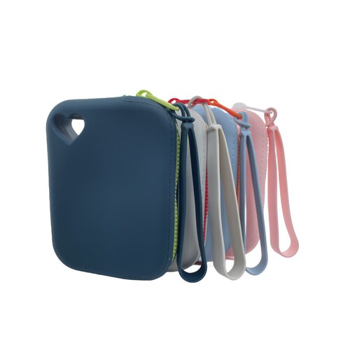 Silicone storage bag portable cute creative coin purse card holder key case data cable earphone bag silicone pet food bag