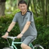 Two stripes gray (shorts style)
