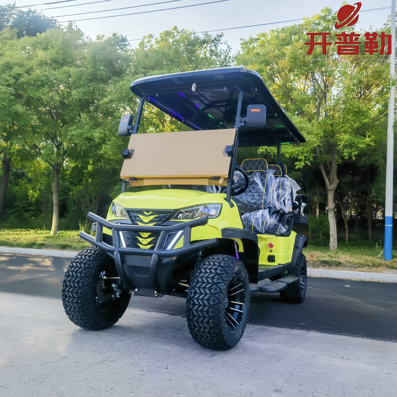 New Electric Golf Cart Off-Road Vehicle Scenic Area Factory Sales Office Sightseeing Tour with Car Golf Cart