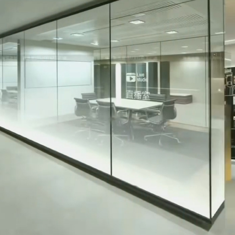 UV color blanco de oficina gradiente de vidrio adhesivo ultra-transparente adhesivo electrostático adhesivo de vidrio esmerilado adhesivo de ventana comercial