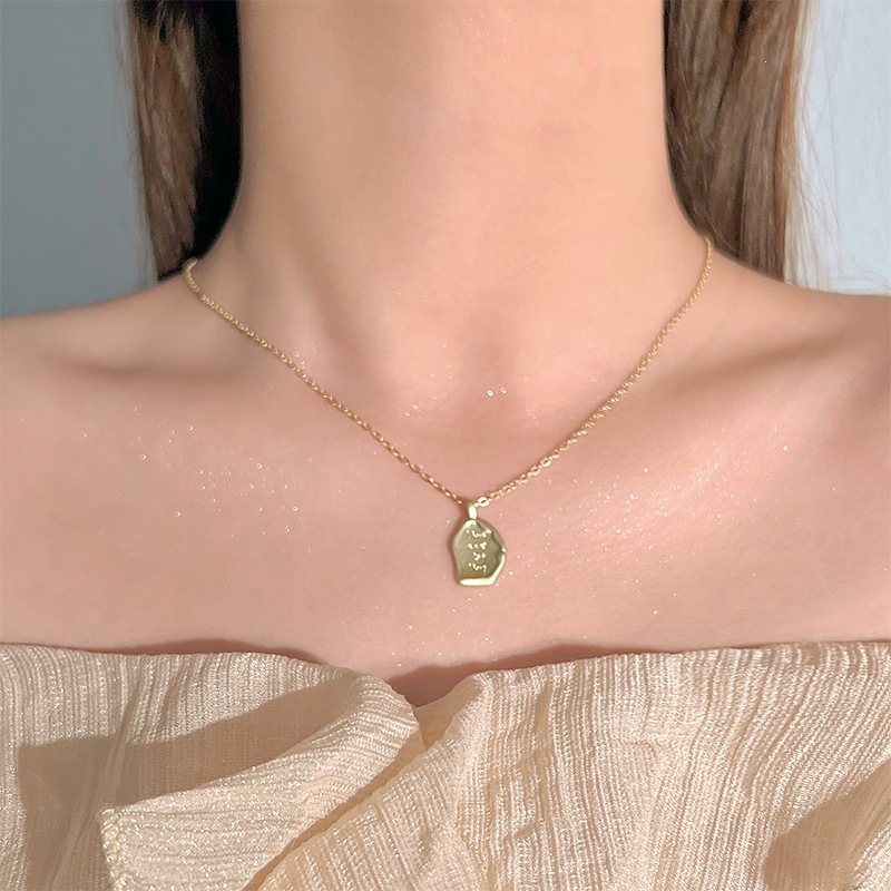 S999 saf gümüş inci kolye kadın niş tasarım hafif lüks yüksek kalite dökülmez renk basit clavicle zincir aksesuarı toptan