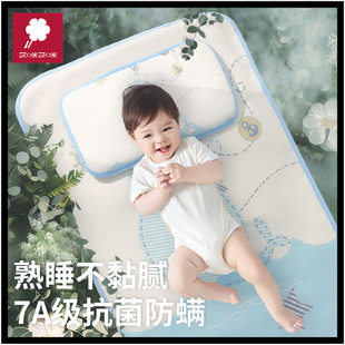 Baby Mat for Summer, Special for Kindergarten Kidsren, Baby Ice Silk Soft Mat, Breathable Mattress, Sweat-Absorbent and Cool Nap Mat