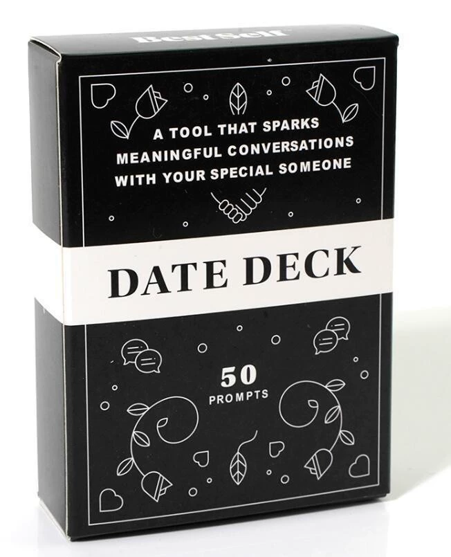 English version 88 great conversation starters couples love game board game cards