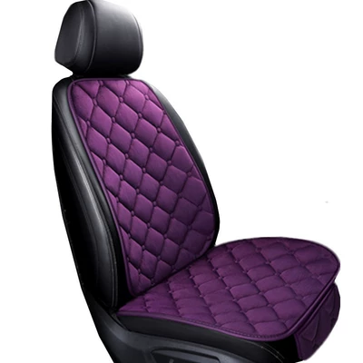 Plush Car Seat Cushion Diamond-Shaped Anti-Slip, Seat cushion, seat cover
