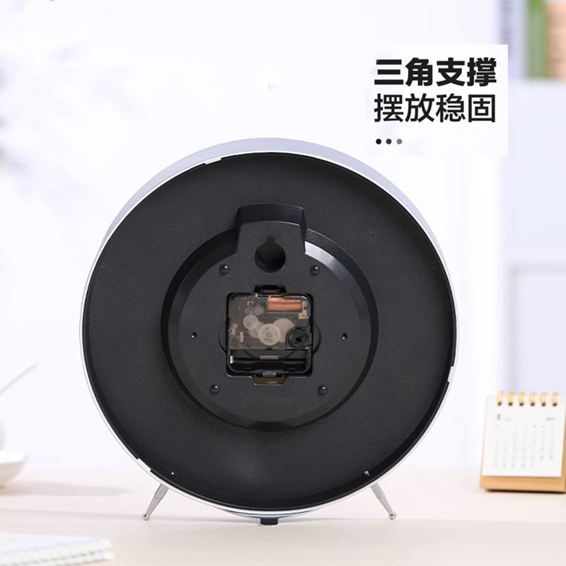 Reloj de escritorio, reloj de escritorio, despertador doméstico, sala de estar, reloj de escritorio silencioso, reloj simple, decoración, reloj de péndulo