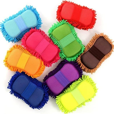 Thickened Fluorescent Green Car: Car cleaning tools