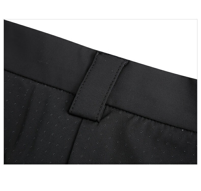 Quần short golf nam PGM vải co giãn thoáng khí — KUZ152-Màu đen, KUZ152-màu xanh hải quân, KUZ152-Màu xám nhạt chi tiết 18