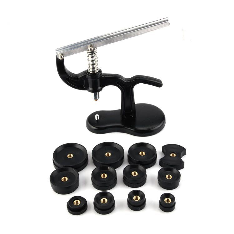 厂家现货手表压盖器 压盖机 压表盖器 压表盖带12个模具 修表工具