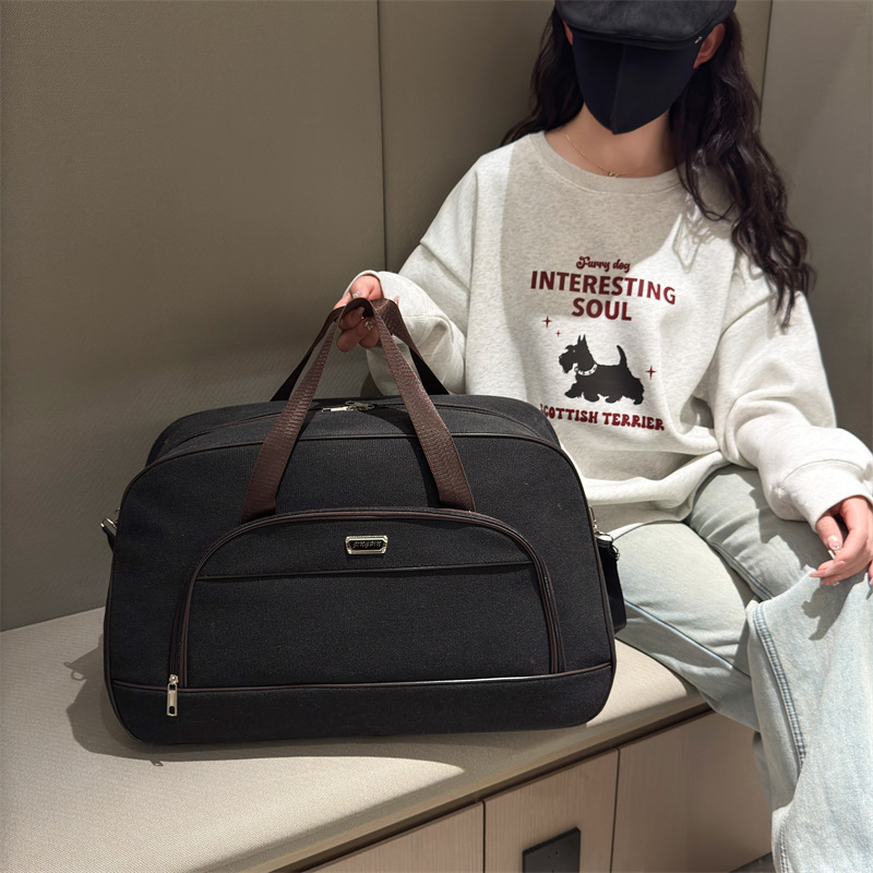 Nueva salida bolsa de lona gruesa bolsa de lona de alta calidad y gran capacidad para mujer equipaje de mano de viaje ligero de gran tamaño