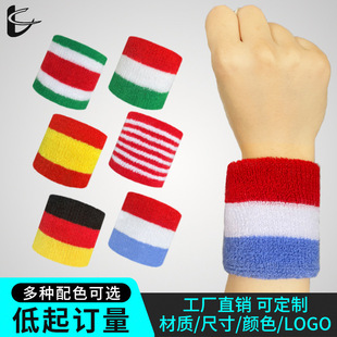 Sports Towel Wristband Wrist Cover Fitness Joint Protection Wipe Sweat Absorbent Adult Running Badminton Tennis Wholesale