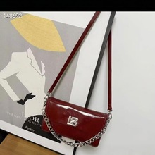 新款轻奢时尚高级感火爆百搭腋下潮流女士斜跨单肩包6022#