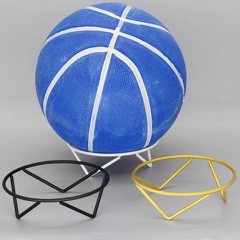 Iron Ball Holder Bracket Basketball Football Placement Base Display Stand Simple Bracket Stationery Store Sporting Products Store Collection
