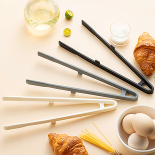 Kitchen anti-scalding bread clip high temperature resistant all-inclusive one-piece silicone food clip with tripod food clip barbecue barbecue barbecue clip