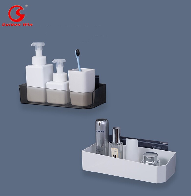 Factory Direct bathroom storage rack ABS wall-mounted storage basket seamless bathroom storage rack punch-free storage rack Factory Direct bathroom storage rack ABS wall-mounted storage basket seamless bathroom storage rack punch-free storage rack