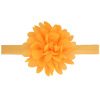 Children's ultrasonic hair accessory, shiffon cloth, elastic headband, European style, flowered, wholesale