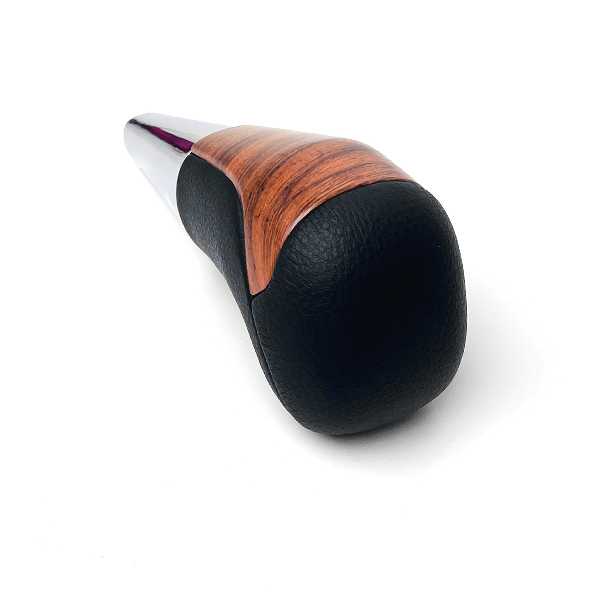 Pomo de palanca de cambios de cuero galvanizado con fibra de carbono y acabado de madera para transmisión automática de Toyota Land Cruiser, compatible con 16 modelos, disponible en varios colores, para venta transfronteriza. image 10