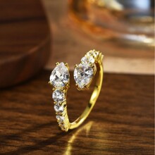�羳����S925������ָŮ����ָ�������ʯ����ʳָshen��Դ����