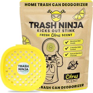 Amazon's Best-Selling Private Model Customized Trash Can Deodorizing Stickers Activated Carbon Deodorizing Stickers Can Be Charged by the Sun and Used Repeatedly