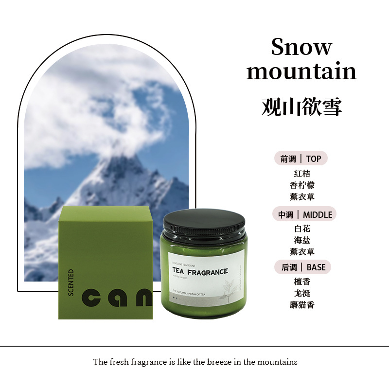 티그린 시리즈 100g - 눈이 내리는 산을 바라보며