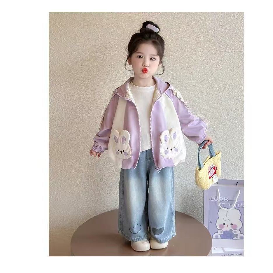 Chaqueta de primavera para niños, primavera y otoño, nueva chaqueta con capucha, chaqueta de moda para niños y niñas, chaqueta de manga larga