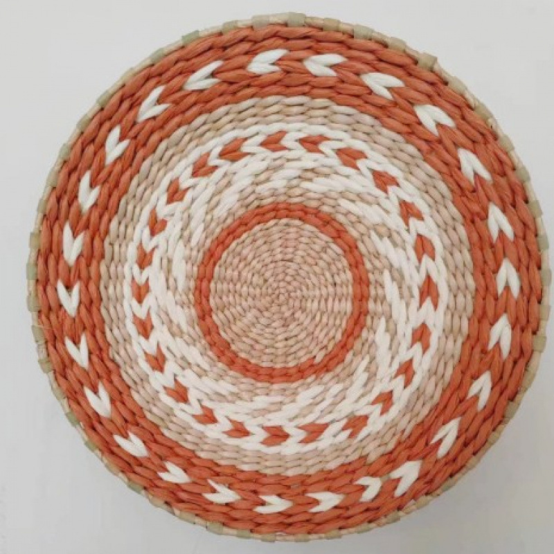 Espiga de trigo blanco lechoso naranja de 35 diámetros