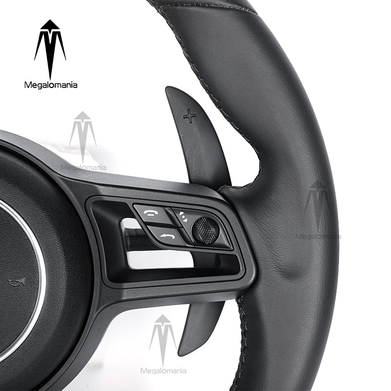 Suitable for Porsche Panamera, Cayenne, 911, Taycan, Macan, 718 Full Leather Steering Wheel Modification
