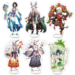 動漫陰陽師立牌決戰平安京大天狗茨木童子立牌擺件亞克力創意飾品