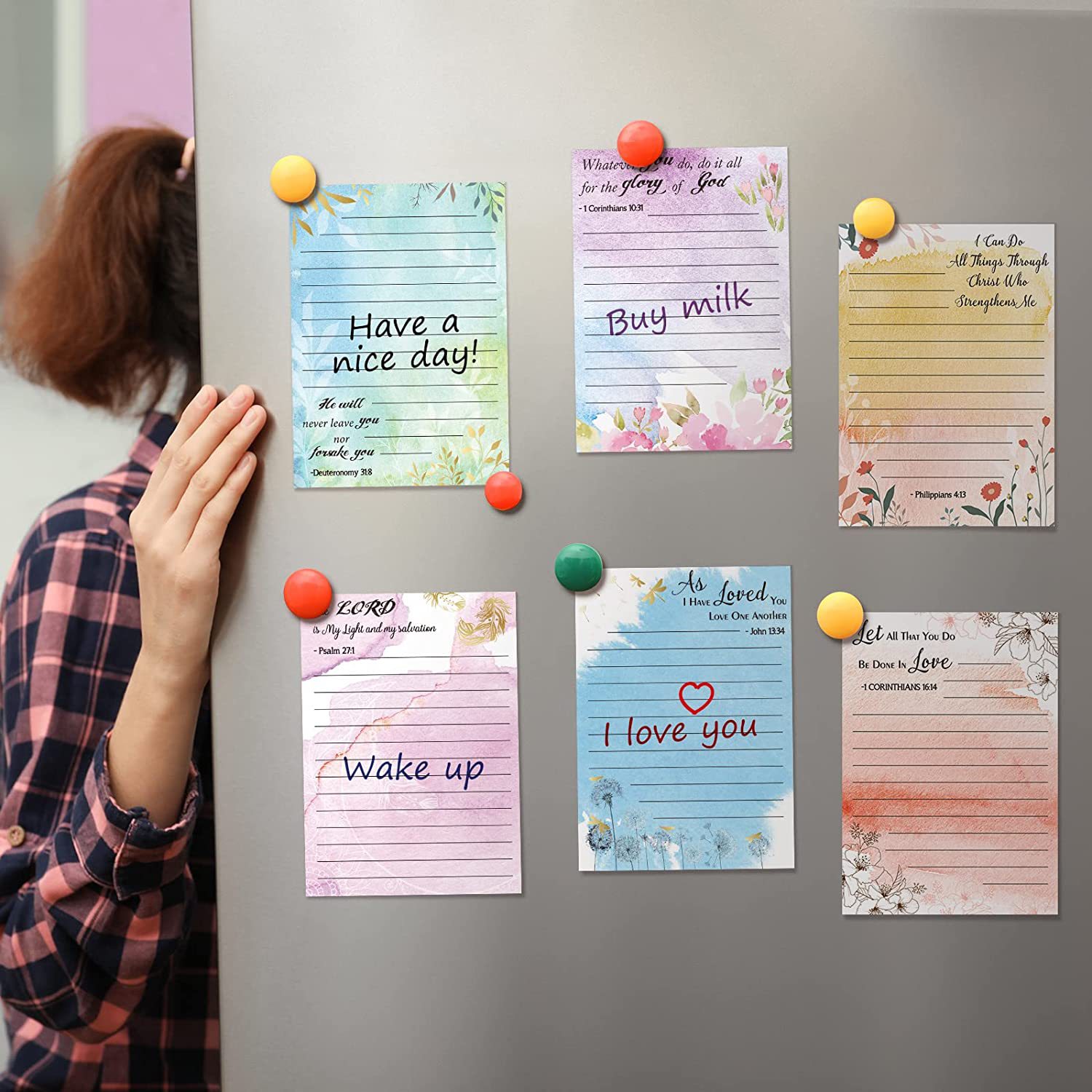 Cute Style 1 Piece 1 Set Letter Class Learning School Paper Cute Sticky Note Notepad