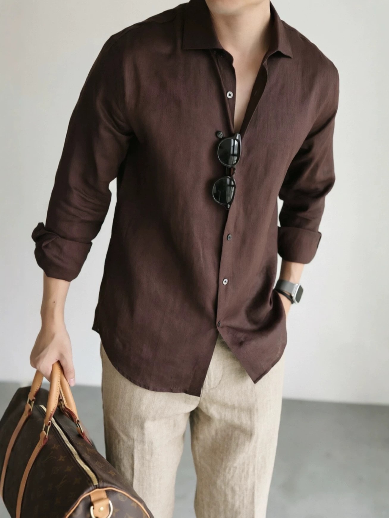 113 dark brown / S