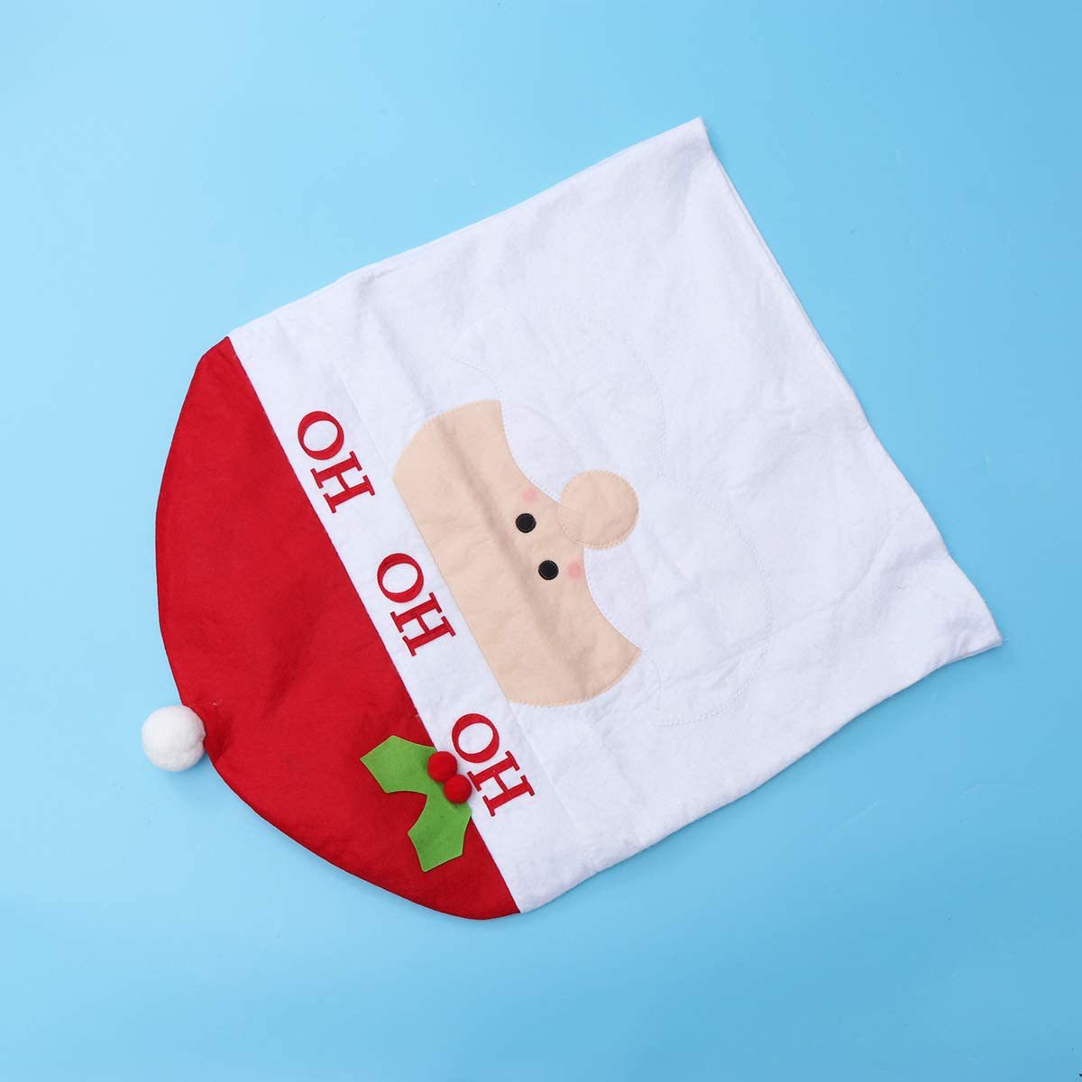 Suministros de decoración navideña muñeco de nieve Elk silla cubierta Navidad comedor silla cubierta hotel restaurante vacaciones diseño