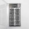 12-row W-shaped large flower roll [burst black card]