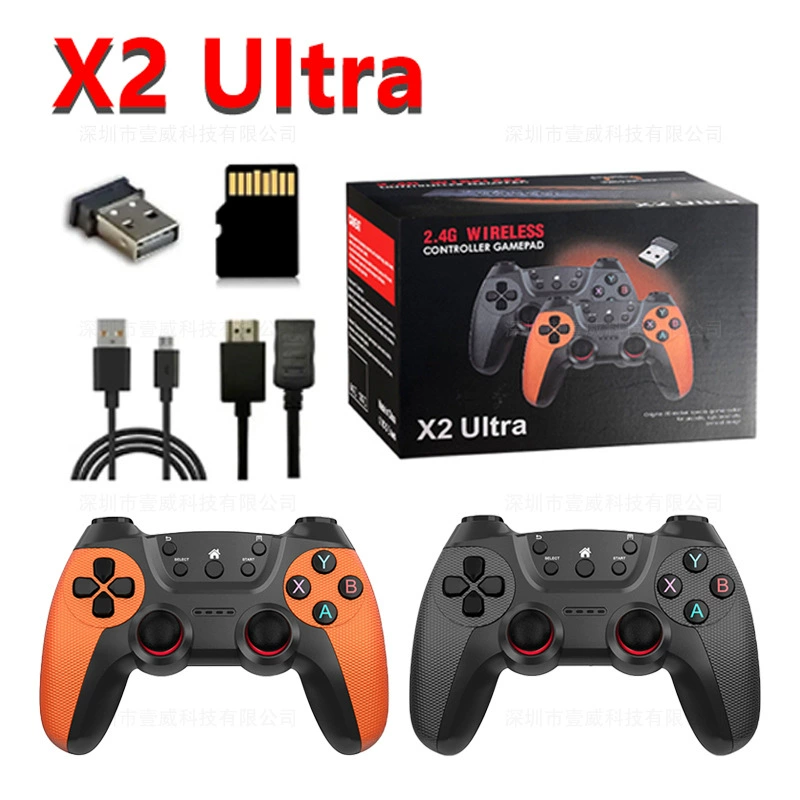 Формальные внешнеторговые новая игровая консоль X2 PRO Домашняя беспроводная 4K высокая четкость игровая машина Dual arcade hdmi GD10