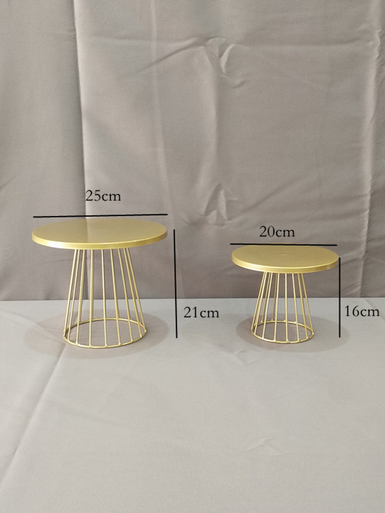 Mesa de postres de estilo europeo, decoración, bandeja de pastel, soporte de exhibición, decoración de bodas, accesorios, mesa de descanso para café, comida fría image 13