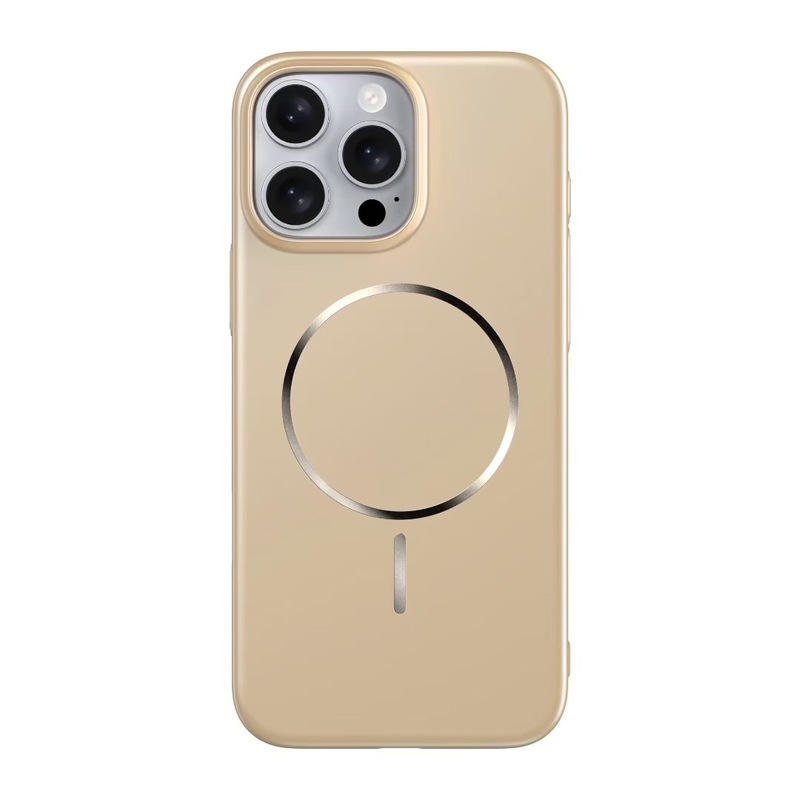 适用iPhone17promax磨砂金属漆磁吸手机壳苹果16超薄PC全包保护套|undefined