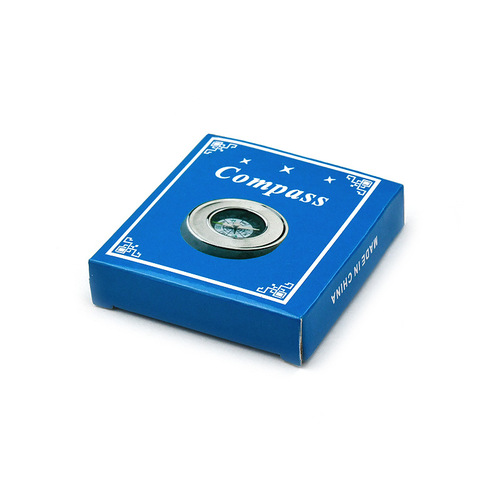 Portable compass north needle lens compass metal shell compass