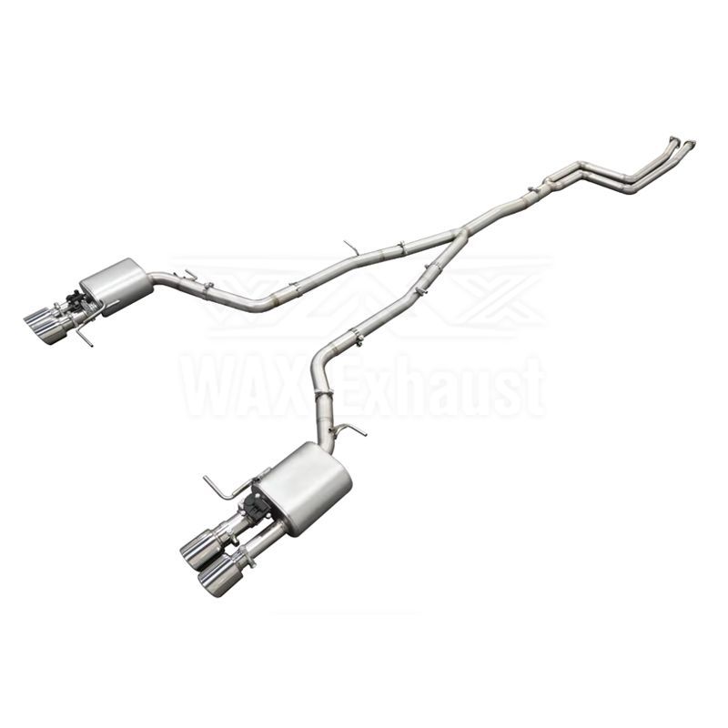 Suitable for Bmw 5 Series F10F18 523 2010-2017 Stainless Steel Valve Mid-Tail Section Exhaust Pipe Modification