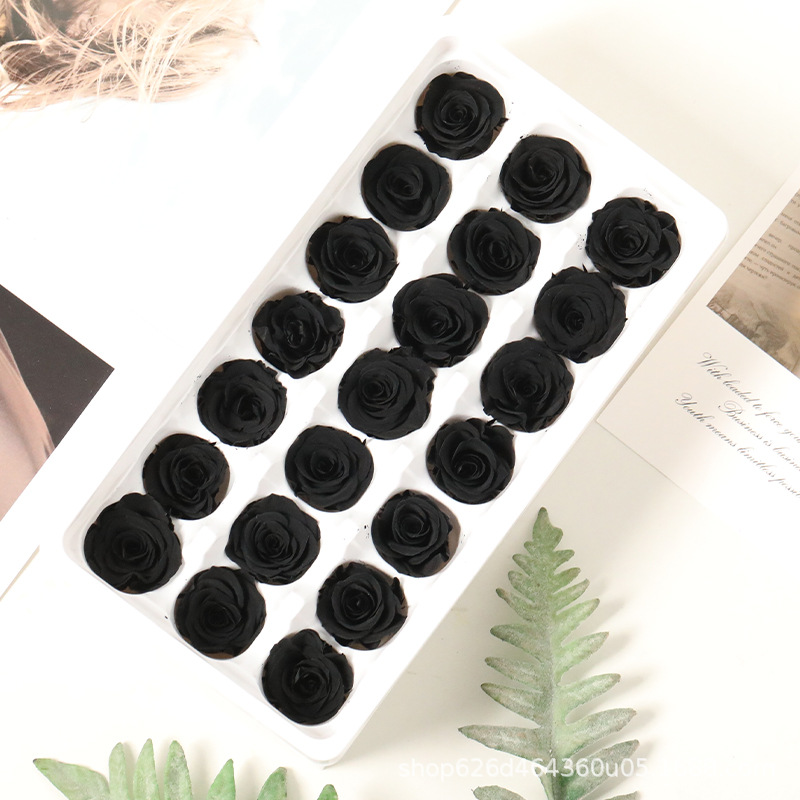 Flores inmortales Grado B 2 - 3cm rosas pequeñas flores frescas flores secas rosas DIY oso unicornio regalos de boda