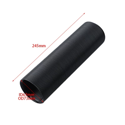 Steel wire corrugated pipe car Sorma kollektoru (Giriş) - 63mm