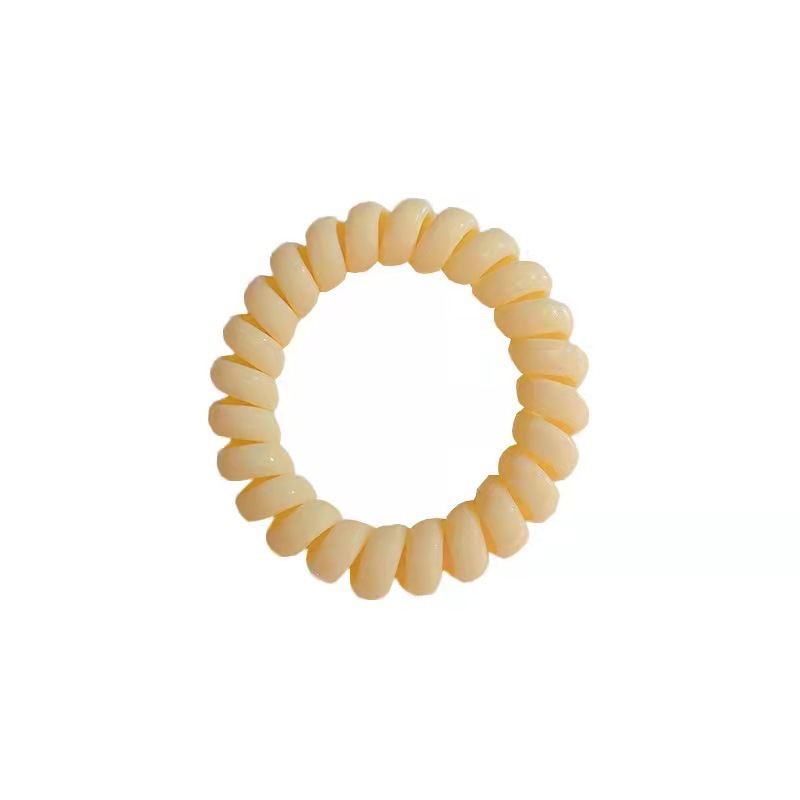 Corea del Sur nuevo batido de color línea telefónica banda de pelo jalea de color cabeza cuerda simple lazo de pelo banda de goma al por mayor