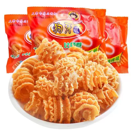 Dog yaer pizza rolls bbq flavor 20g [60 bags]