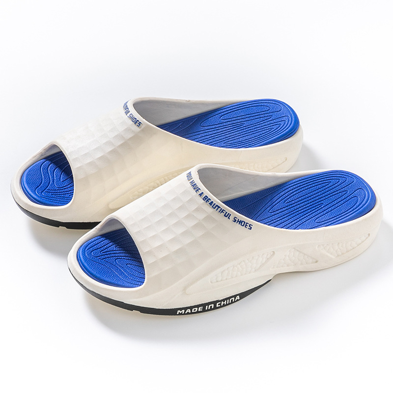 슬리퍼 603 화이트 블루