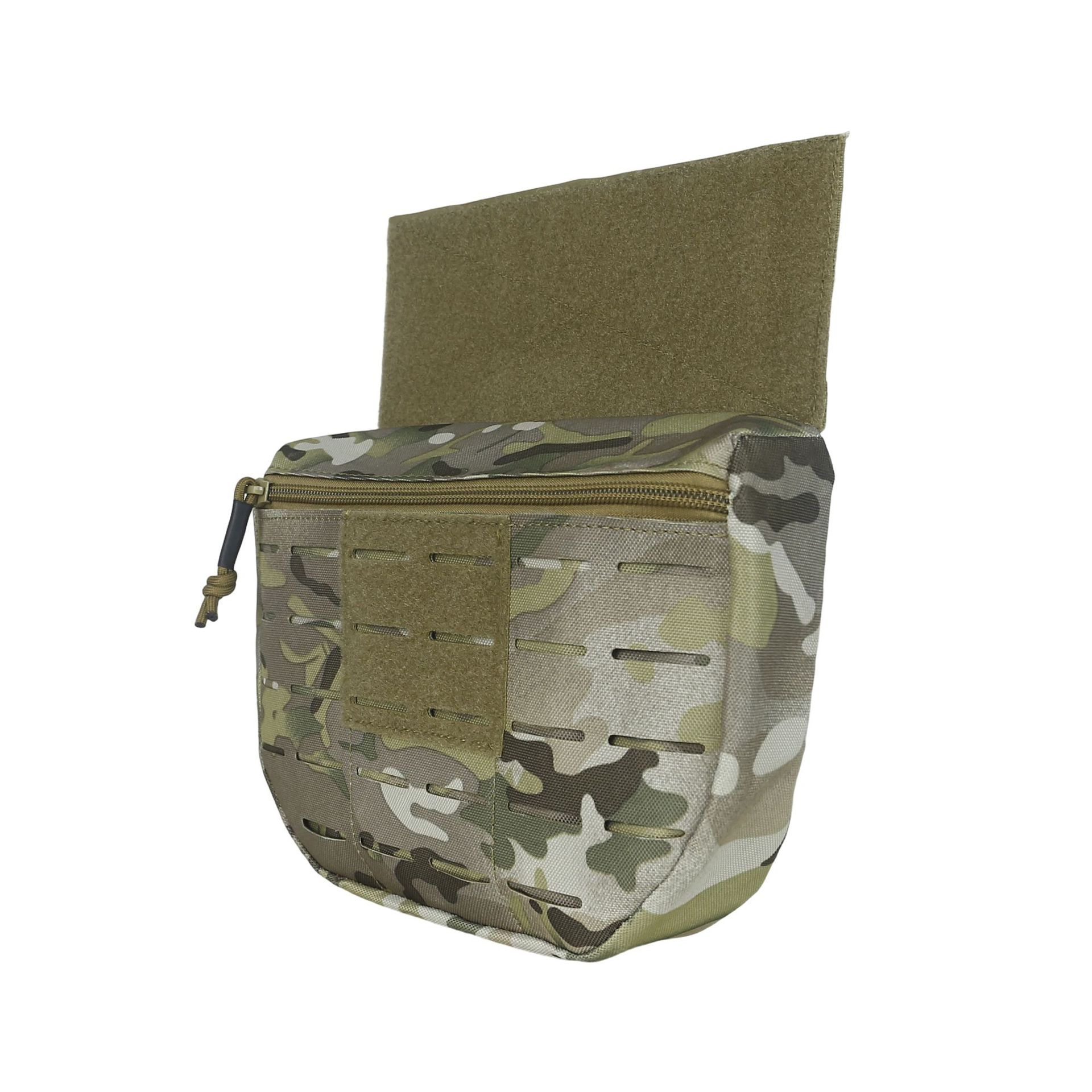 Transfronterizo al por mayor 1000D nylon láser Molle multifuncional paquete de errores táctico chaleco bolso abdominal