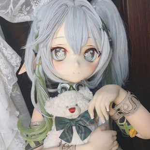 Solid Doll for Men, Full Silicone Real-Life Version, Anime Peripheral Two-Dimensional Figure, Can Be Inserted into 80cm Comic Play
