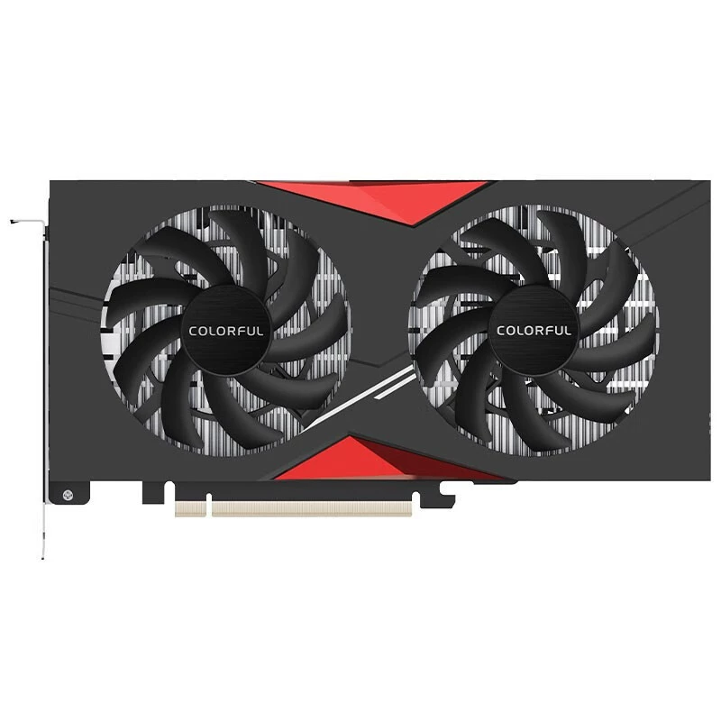 Графическая карта (Colorful) GeForce RTX 4060 DUO 8GB, двойной вентилятор, GDDR6 для игр